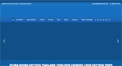 Desktop Screenshot of divecentrepattaya.com
